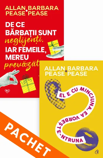 Pachet Allan Pease – „Bărbați, femei și limbajul ascuns“
