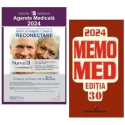 Pachetul Farmacistului Agenda Medicala 2024 si MemoMed editia 30 de Dumitru Dobrescu