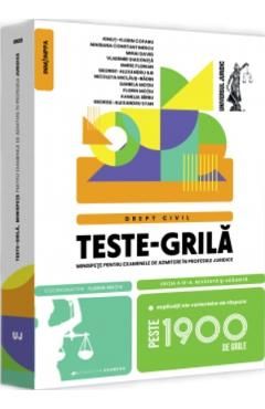 Teste-grila drept civil. Minispete pentru examenele de admitere