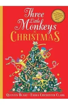 Three Little Monkeys at Christmas de Emma Chichester-clark