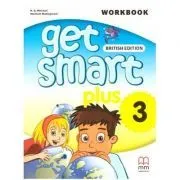 Get Smart Plus 3 Workbook   CD-ROM British Edition de H. Q. Mitchell