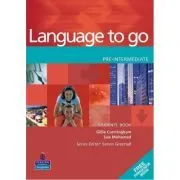 Language to go Pre-intermediate Students' Book with Phrasebook de Gillie Cunningham