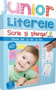Literele. Junior. Scrie si sterge!
