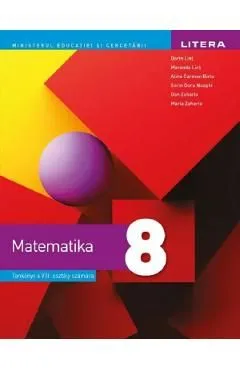 Matematica - Clasa 8 - Manual in limba maghiara de Alina Carmen Birta