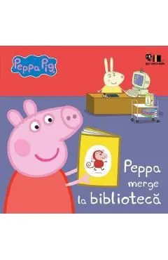 Peppa Pig: Peppa merge la biblioteca de Neville Astley
