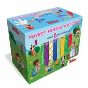 Disney. Cutie. Povesti pentru toti copiii. Contine 8 carticele ilustrate de Disney