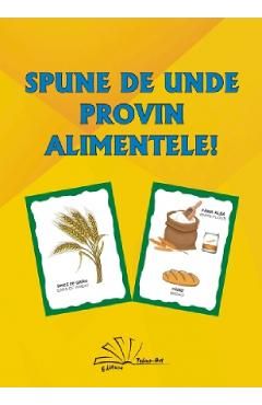 Spune de unde provin alimentele