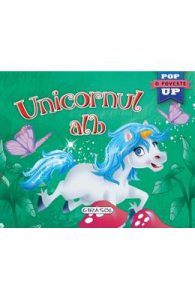 Unicornul alb. Pop-up