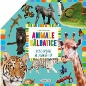 Carte pop-up - animale salbatice de Colectiv Susaeta