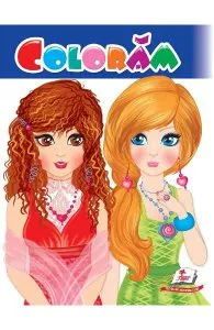 Coloram fetite. Albastru