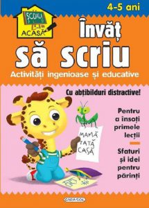 Invat sa scriu