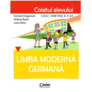 Limba germana. Caietul elevului clasa 1, semestrul al 2-lea