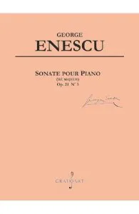 Sonate pour piano (re majeur) Op.24 Nr.3 de George Enescu