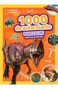 1000 de autocolante. Dinozauri. Carte de activitati