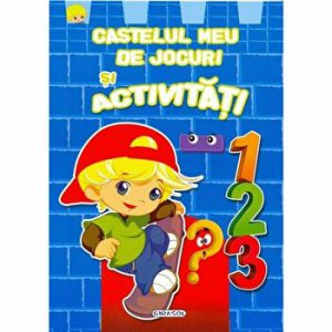 Castelul meu de jocuri si activitati - blue