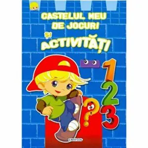 Castelul meu de jocuri si activitati - blue