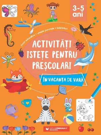 Activități istețe pentru preșcolari în vacanța de vară. 3-5 ani