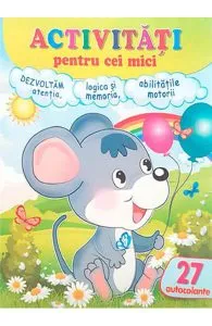 Activitati pentru cei mici: Soricelul. 27 autocolante