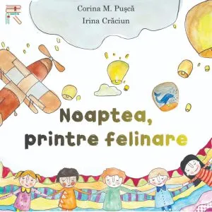 Noaptea, printre felinare de Corina M. Pusca