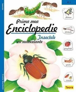 Prima mea enciclopedie cu autocolante - insecte