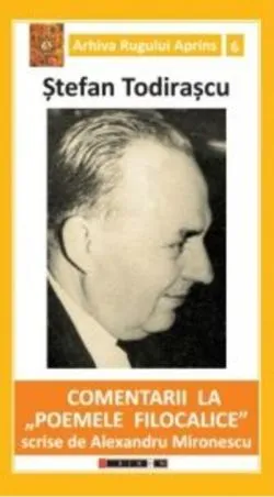Comentarii la Poemele filocalice scrise de Alexandru Mironescu de Stefan Todirascu