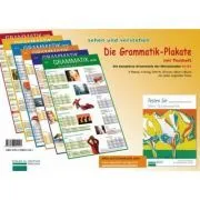 Die Grammatik-Plakate A1-A2 Testheft und 6 Plakate de Renate Luscher