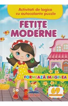 Formeaza imaginea. Fetite moderne69 autocolante