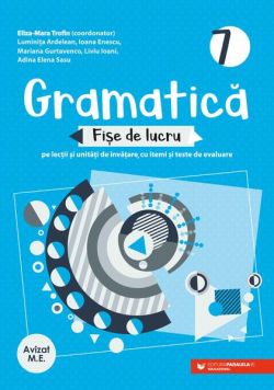 Gramatică. Fișe de lucru. Clasa a VII-a