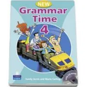Grammar Time 4, Manual pentru limba engleza, Clasa 6-a. Students Book, with multi-ROM de Sandy Jervis