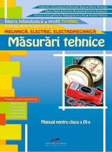 Masurari tehnice. Manual pentru clasa a IX-a