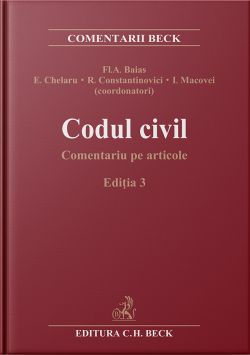 Noul cod civil. Comentariu pe articole Ed.3