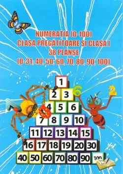 Numeratia 0 - 100 - clasa pregatitoare de Anonim