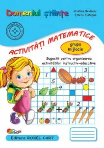 Caiet pentru grupa mijlocie - activitati matematice de Estera Tintesan