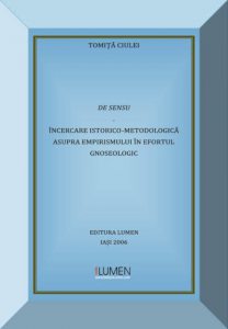 De sensu. Incercare istorico-metodologica asupra empirismului in efortul gnoseologic