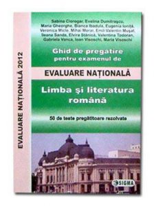 Evaluare nationala 2012. Limba si literatura romana