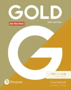 GOLD B1  Pre-First 2018 Coursebook & My English Lab de Lynda Edwards