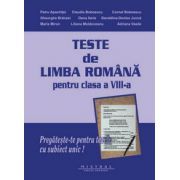 Limba si literatura romana- teste pentru clasa a 8-a