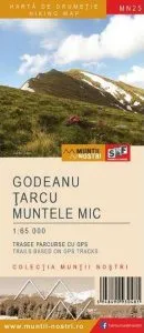 Munții Godeanu-Țarcu-Muntele Mic. Hartă de drumeție - Munții noștri