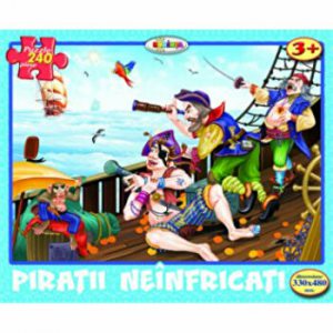 Piratii neinfricati. Puzzle 240 piese