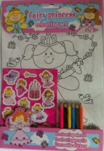 Set de colorat - Fairy Princess