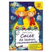 Caiet de lecturi recomandate. Clasa 4 de Maria Vantu
