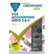 Cambridge Checkpoints VCE Accounting Units 3&4 2016 and Quiz Me More de Tim Joyce