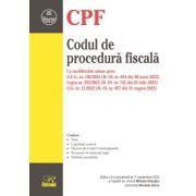 Codul de procedura fiscala. Editia a 5-a actualizata la 11 septembrie 2022