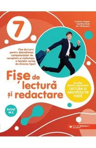 Fise de lectura si redactare - Clasa 7 de Cristina Cergan