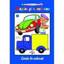 Masini si camioane. Colectia Sa coloram cu Nicol