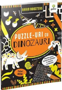 Puzzle-uri cu dinozauri. Brain Boosters de Vicky Baker