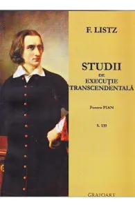 Studii de executie transcedentala pentru pian de F. Liszt