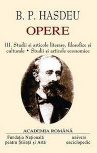 B.P. Hasdeu, Opere, Vol. 3-4