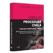Codul de procedura civila. Septembrie 2022. Editie tiparita pe hartie alba de Dan Lupascu