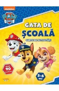 Patrula Catelusilor. Gata de scoala. Carte de activitati 5-6 ani
